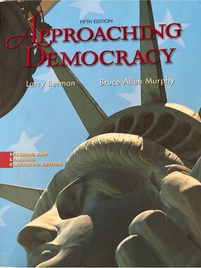 Approaching Democracy Fifth Edition Textbook - Blue Cover